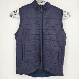 Texas Standard Vest Mens‎ 3XL Full Zip Puffer Blue Knit Hybrid Outdoors